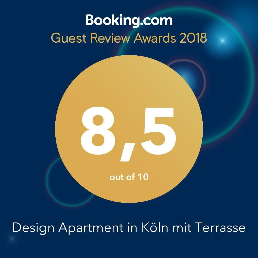 Design Apartment In Koeln Mit Terrasse Екстериор снимка